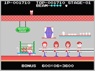 Comic Bakery - Screenshot - Gameplay (World) - 256x192