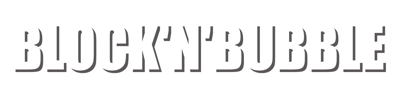 Block'n'Bubble - Clear Logo (World) - 1861x400