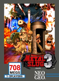 Metal Slug 3 - Fanart - Box - Front (North America) - 2460x3361
