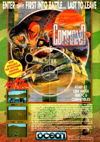 Battle Command - Advertisement Flyer - Front (United Kingdom) - 1992x2836