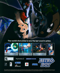 Astro Boy: Omega Factor - Advertisement Flyer - Front (United States) - 1815x2200