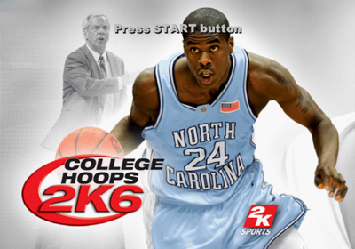 College Hoops 2K6 - Screenshot - Game Title (North America) - 640x448