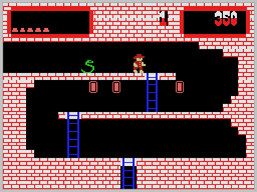 Montezuma's Revenge - Screenshot - Gameplay (North America) - 256x192