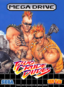 Two Crude Dudes - Fanart - Box - Front (Brazil) - 890x1199