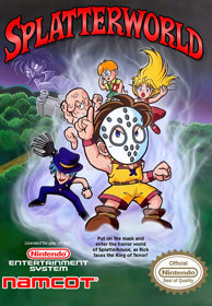 Splatterworld - Fanart - Box - Front (World) - 640x924