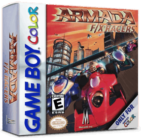Armada F/X Racers - Box - 3D (North America) - 1016x998