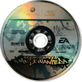 Need for Speed: Most Wanted (2005) - Disc (Europe) - 2056x2048