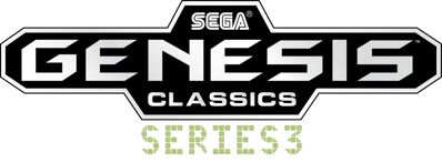 SEGA Genesis Classics Series 3 - Clear Logo (World) - 5338x1974