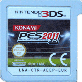 PES 2011: Pro Evolution Soccer 3D - Cart - Front (Europe) - 725x723