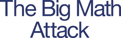 The Big Math Attack - Clear Logo (North America) - 2400x756