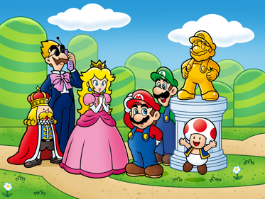 BS Super Mario USA: Power Challenge - Fanart - Background (World) - 3500x2634