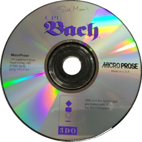 C.P.U. Bach - Disc (United States) - 600x600