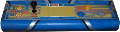Disco No.1 - Arcade - Control Panel (North America) - 674x180
