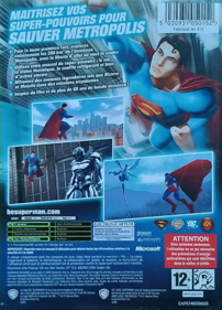Superman Returns - Box - Back (France) - 620x861