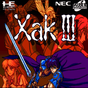 Xak III: The Eternal Recurrence - Fanart - Box - Front (World) - 2000x2000