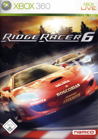 Ridge Racer 6 - Box - Front (Germany) - 600x850