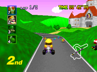 Mario Kart 64 - Screenshot - Gameplay (World) - 3200x2370