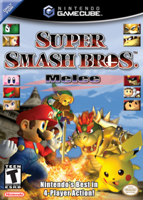 Super Smash Bros. Melee - Box - Front (North America) - 1072x1497