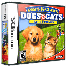 Paws & Claws: Best Friends: Dogs & Cats - Box - 3D (North America) - 900x911