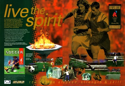 Olympic Soccer - Advertisement Flyer - Front (Europe) - 2560x1773