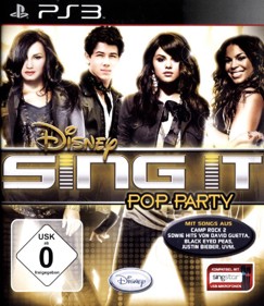 Disney Sing It: Party Hits - Box - Front (Germany) - 596x688
