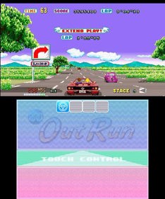 3D Out Run - Screenshot - Gameplay (North America) - 400x480
