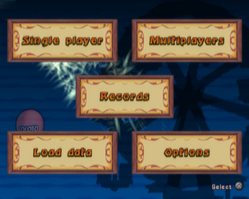 Cocoto: Funfair - Screenshot - Game Select (Europe) - 640x512