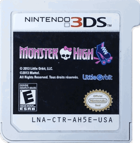Monster High: 13 Wishes - Cart - Front (North America) - 655x666