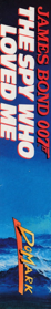 James Bond 007: The Spy Who Loved Me - Box - Spine (Europe) - 112x680