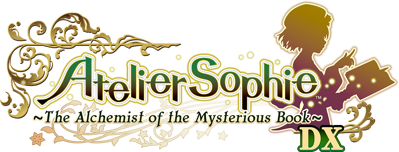 Atelier Sophie: The Alchemist of the Mysterious Book DX - Clear Logo (North America) - 1185x451