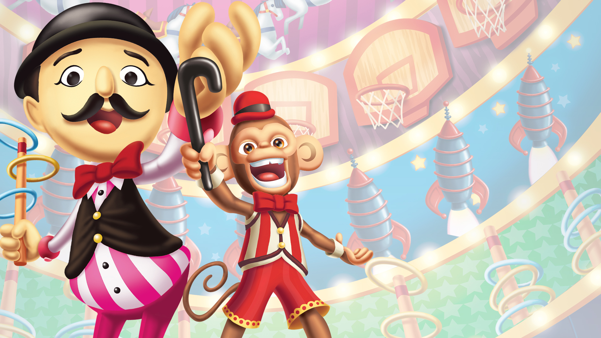Illustration of Carnival Games: Monkey See, Monkey Do!