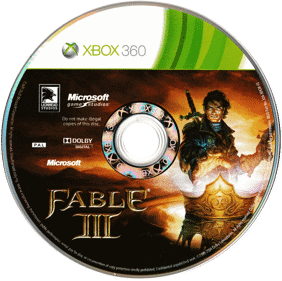 Fable III - Disc (Europe) - 2867x2855