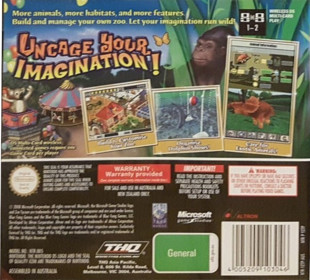 Zoo Tycoon 2 DS - Box - Back (Australia) - 606x548