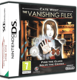 Cate West: The Vanishing Files - Box - 3D (Europe) - 575x598