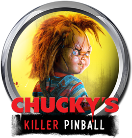 Chucky's Killer Pinball - Fanart - Cart - Front (World) - 887x924