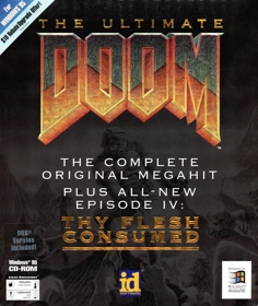 The Ultimate DOOM - Box - Front (North America) - 3300x3915