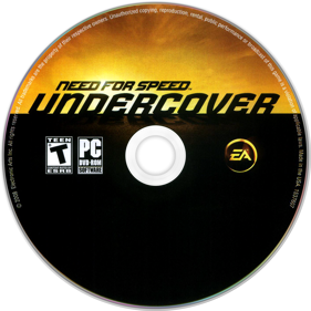 Need for Speed: Undercover - Disc (North America) - 1406x1406