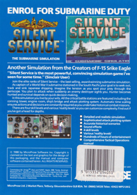 Silent Service - Box - Back (Europe) - 1149x1633