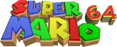Super Mario 64 - Clear Logo (World) - 1486x597