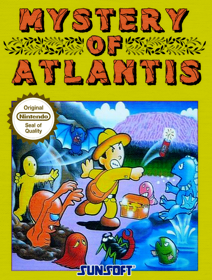 Atlantis no Nazo - Fanart - Box - Front (North America) - 731x966