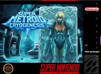 Super Metroid: Cryogenesis - Fanart - Box - Front (World) - 1080x790