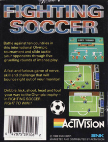 Fighting Soccer - Box - Back (Europe) - 804x1062