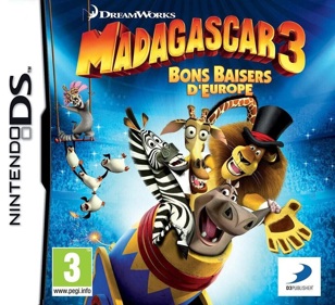 Madagascar 3: The Video Game - Box - Front (France) - 1025x935