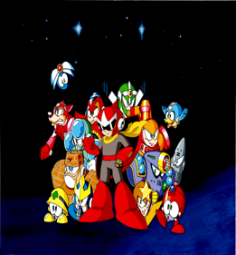 Mega Man 5: Proto Man Edition - Fanart - Background (World) - 770x829