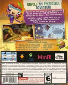 Tearaway Unfolded Crafted Edition - Box - Back (North America) - 640x796