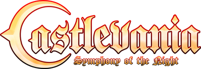 Castlevania: Symphony of the Night - Clear Logo (North America) - 2206x765