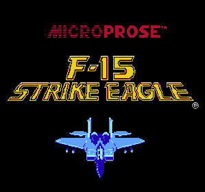 F-15 Strike Eagle - Screenshot - Game Title (North America) - 256x240