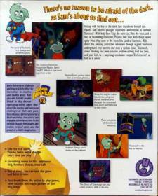 Pajama Sam: No Need To Hide When It's Dark Outside - Box - Back (North America) - 581x724