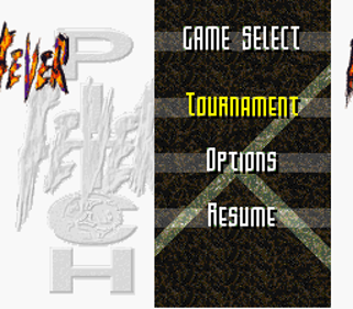 Head-On Soccer - Screenshot - Game Select (Europe) - 256x224