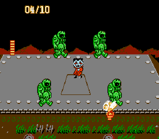 Splatterhouse: Wanpaku Graffiti - Screenshot - Gameplay (World) - 256x224